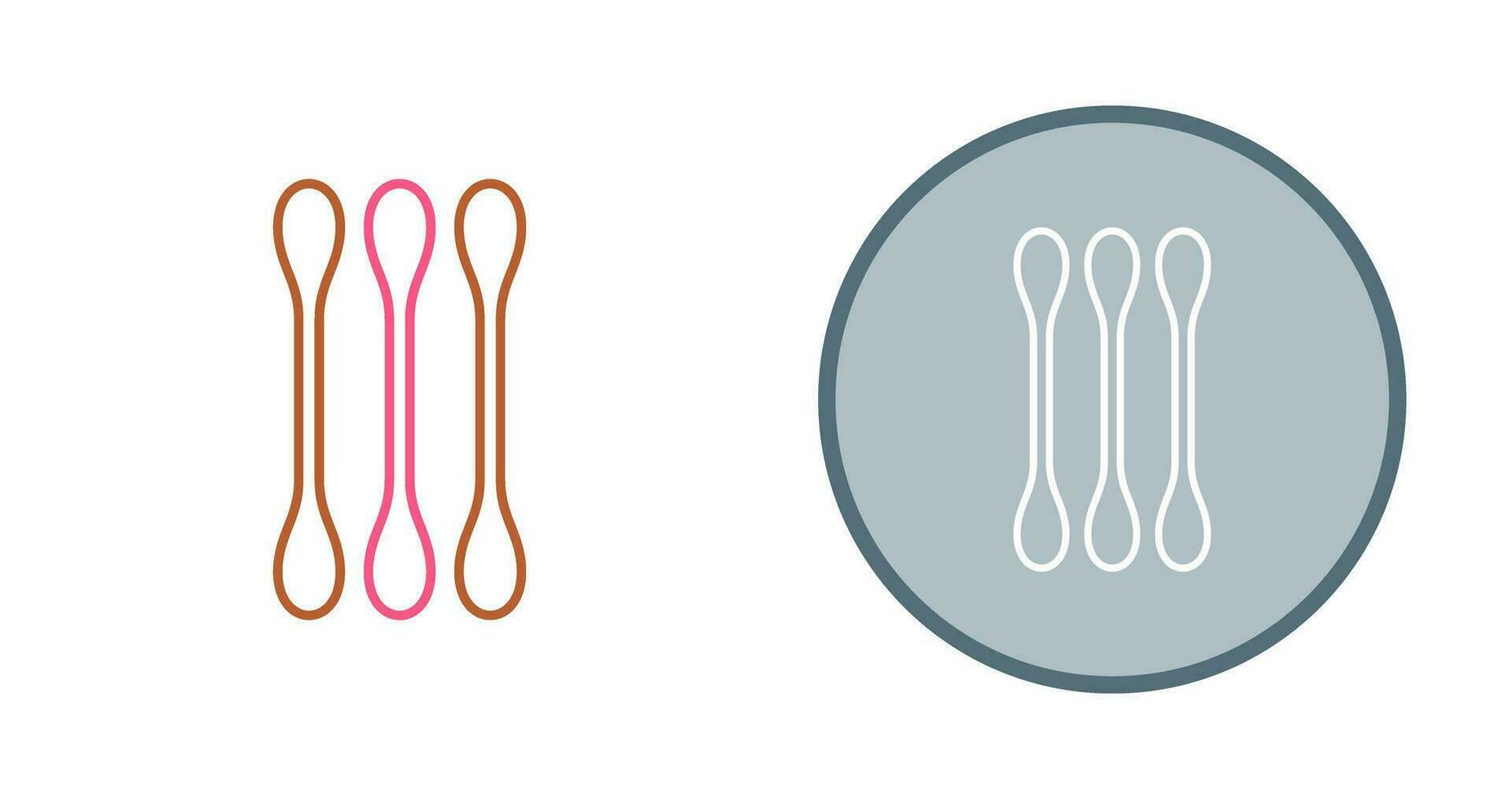 Cotton Bud Vector Icon
