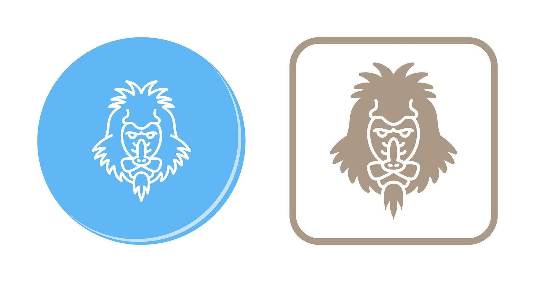 Mandrill Vector Icon