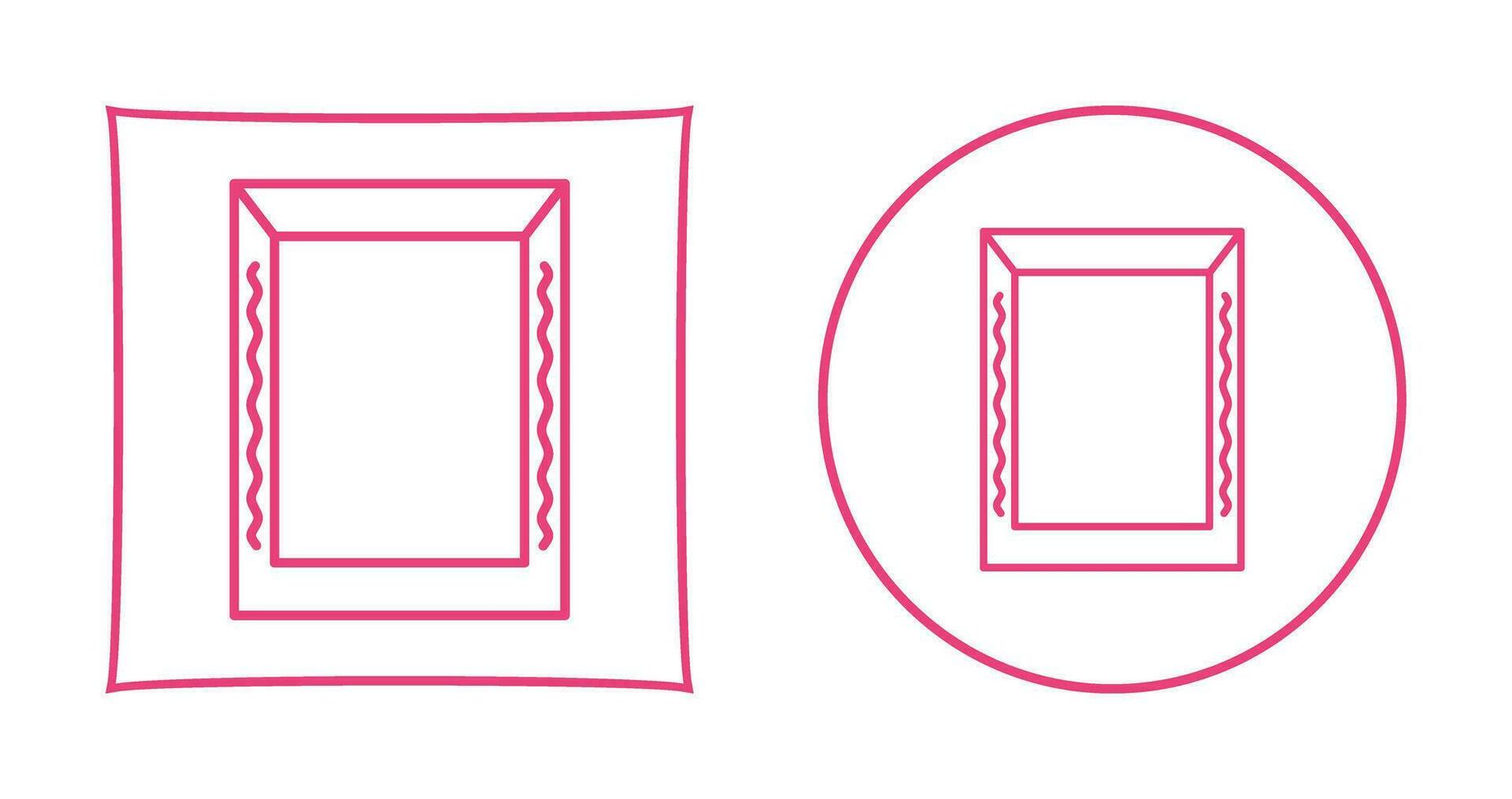 Unique Frame Vector Icon