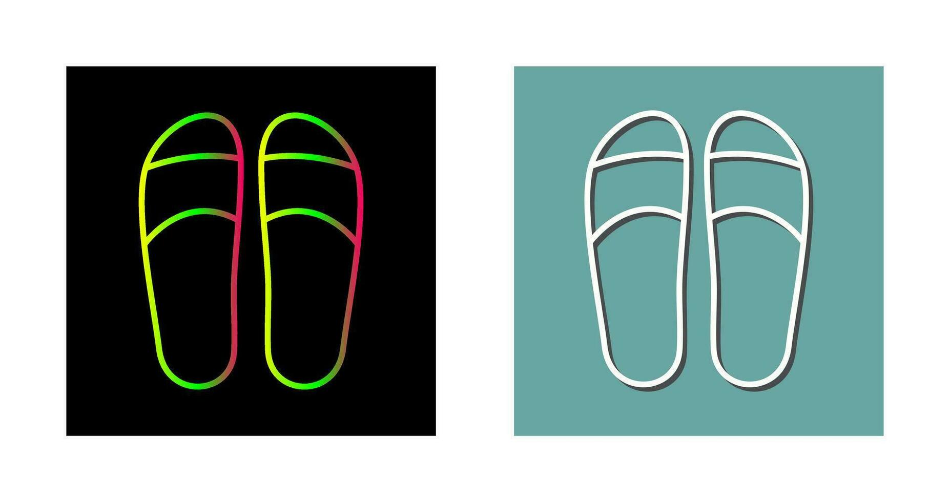 icono de vector de zapatillas