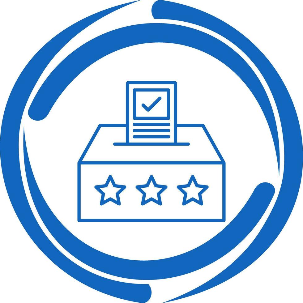 Ballot Vector Icon