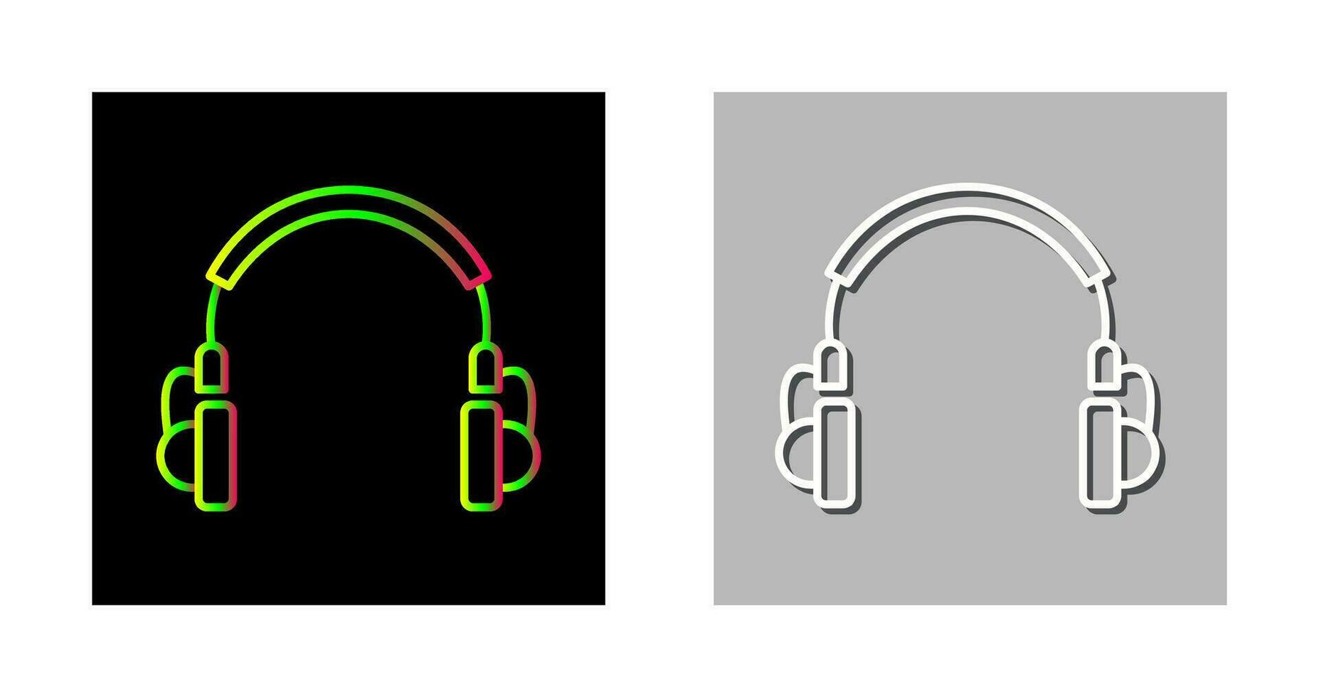 Unique Headphones Vector Icon