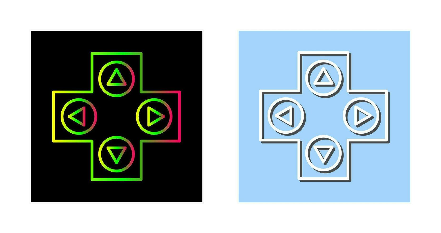 Unique Gaming Control Vector Icon