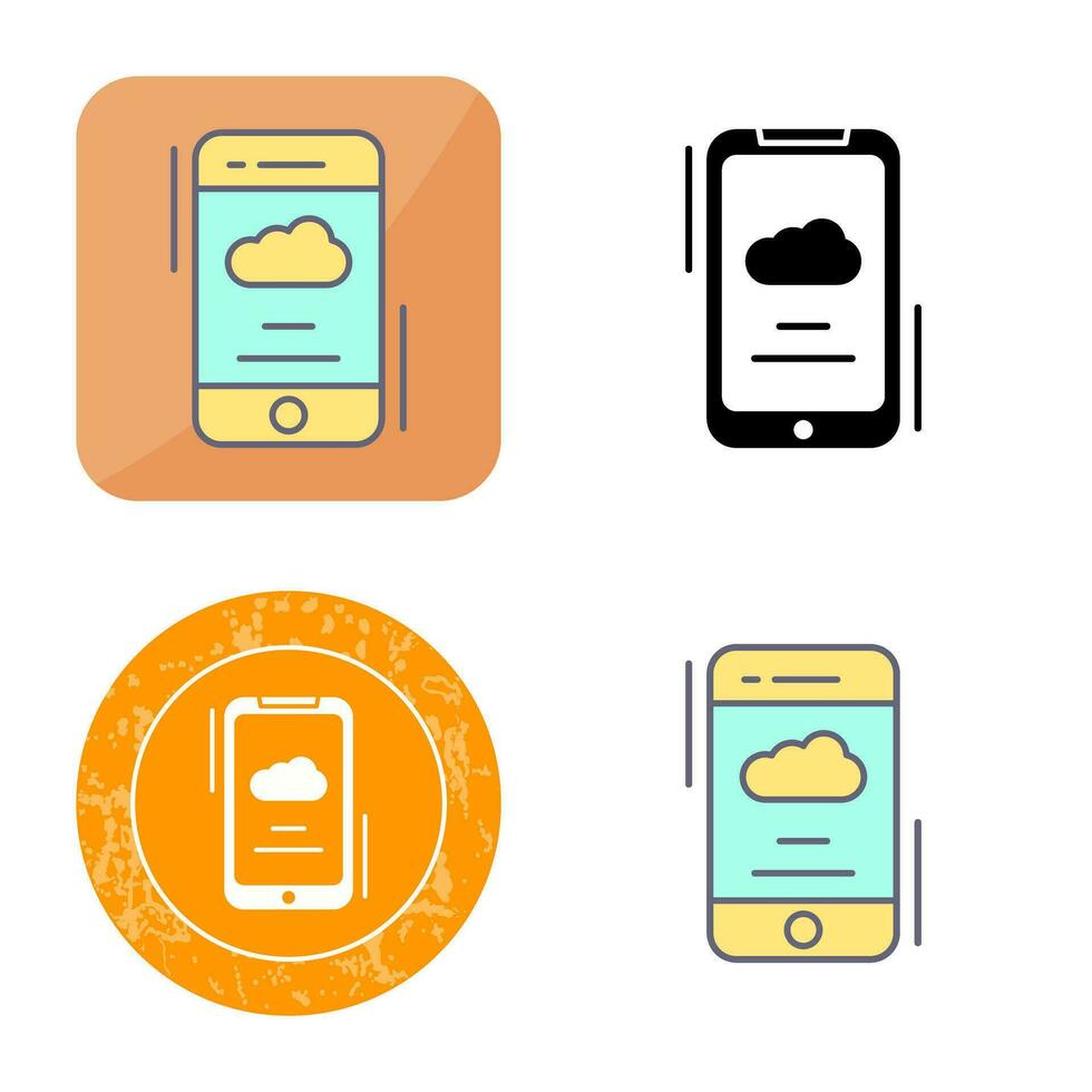 Weather App Vector Icon