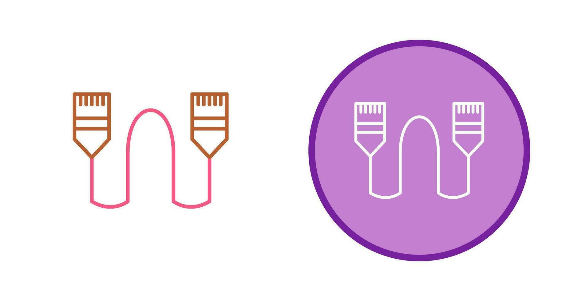 Internet Cable Vector Icon