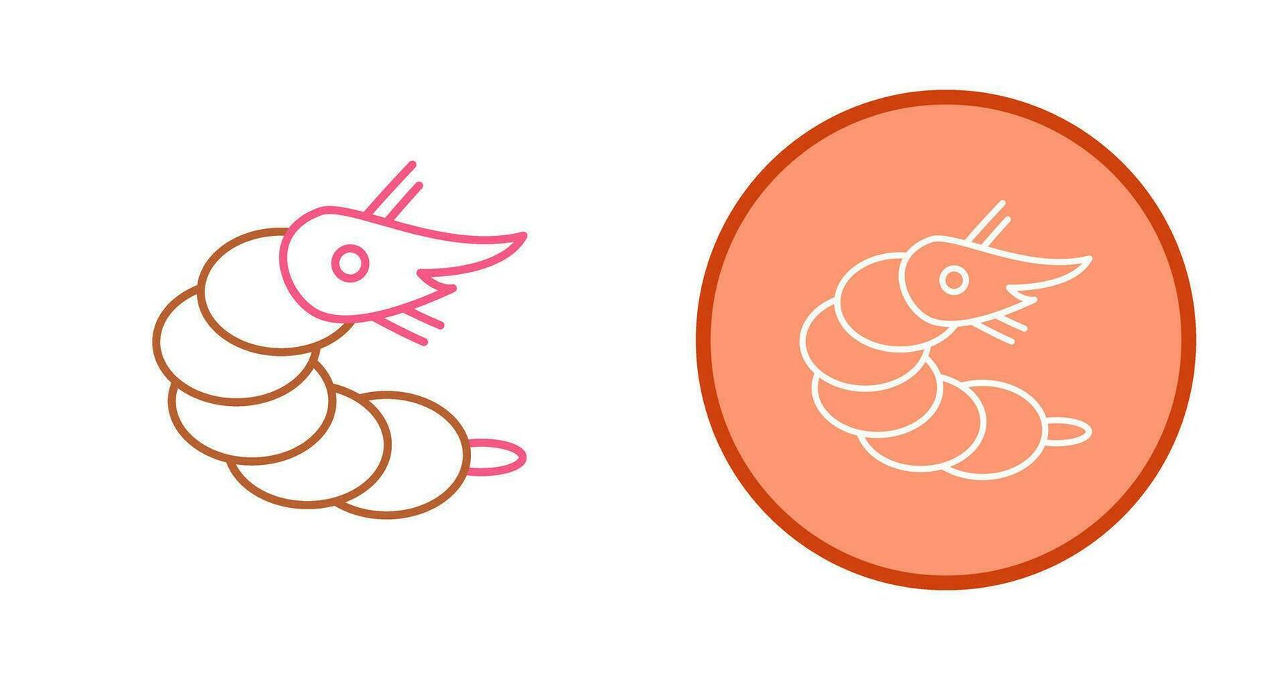 Shrimp Vector Icon