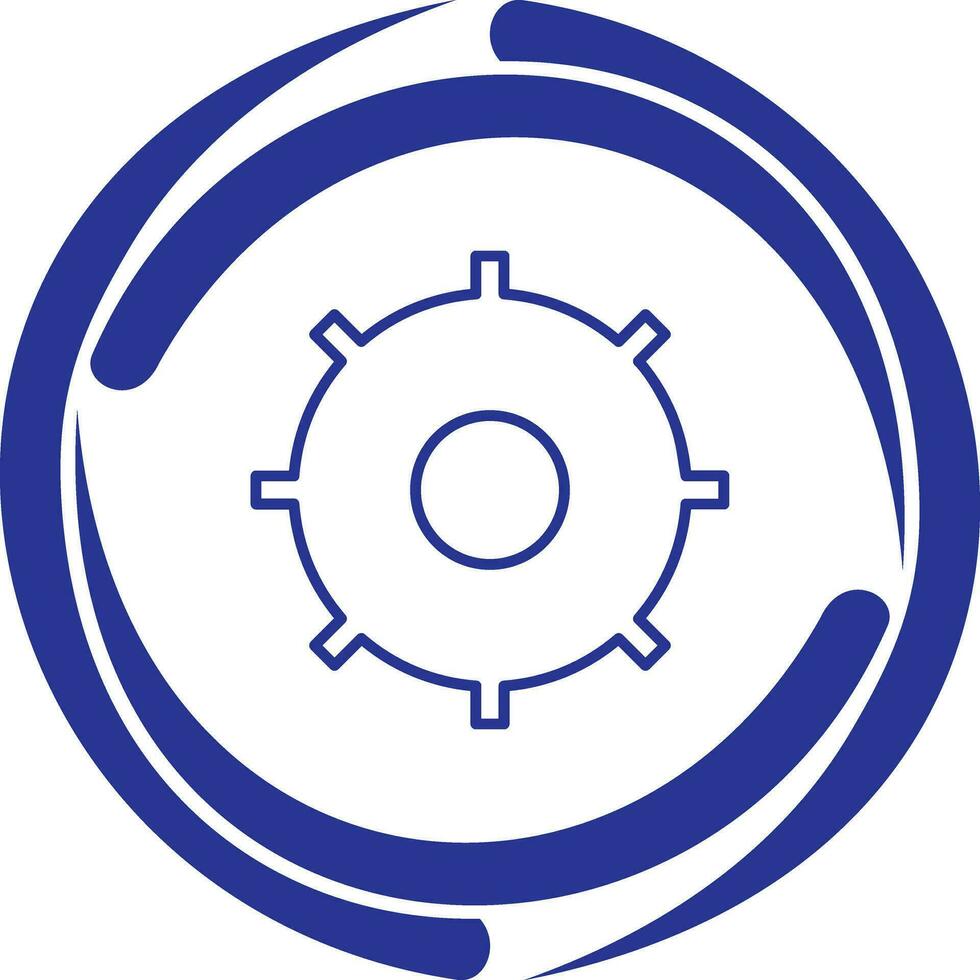Unique Settings Vector Icon