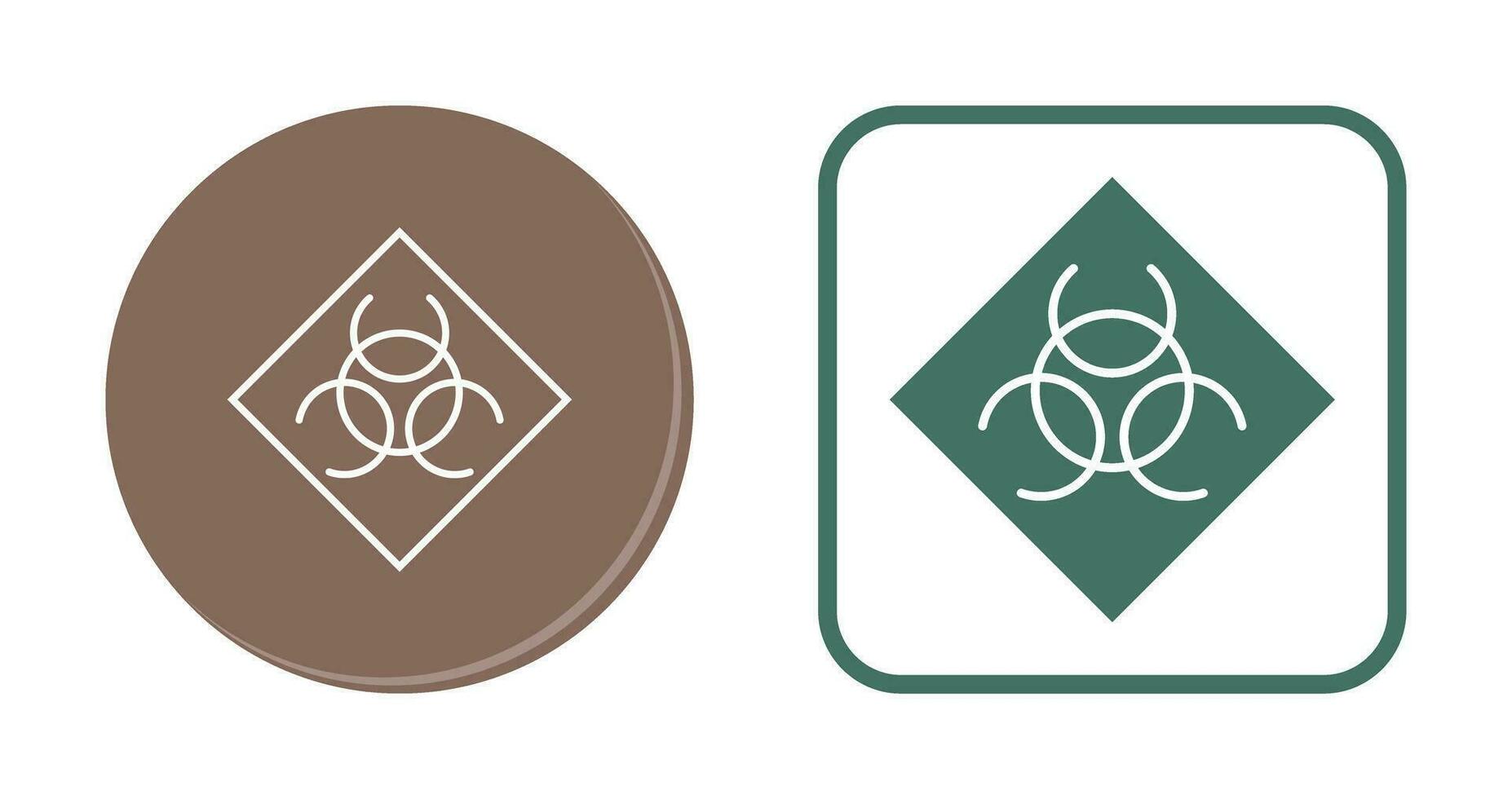 Biological Hazard Vector Icon