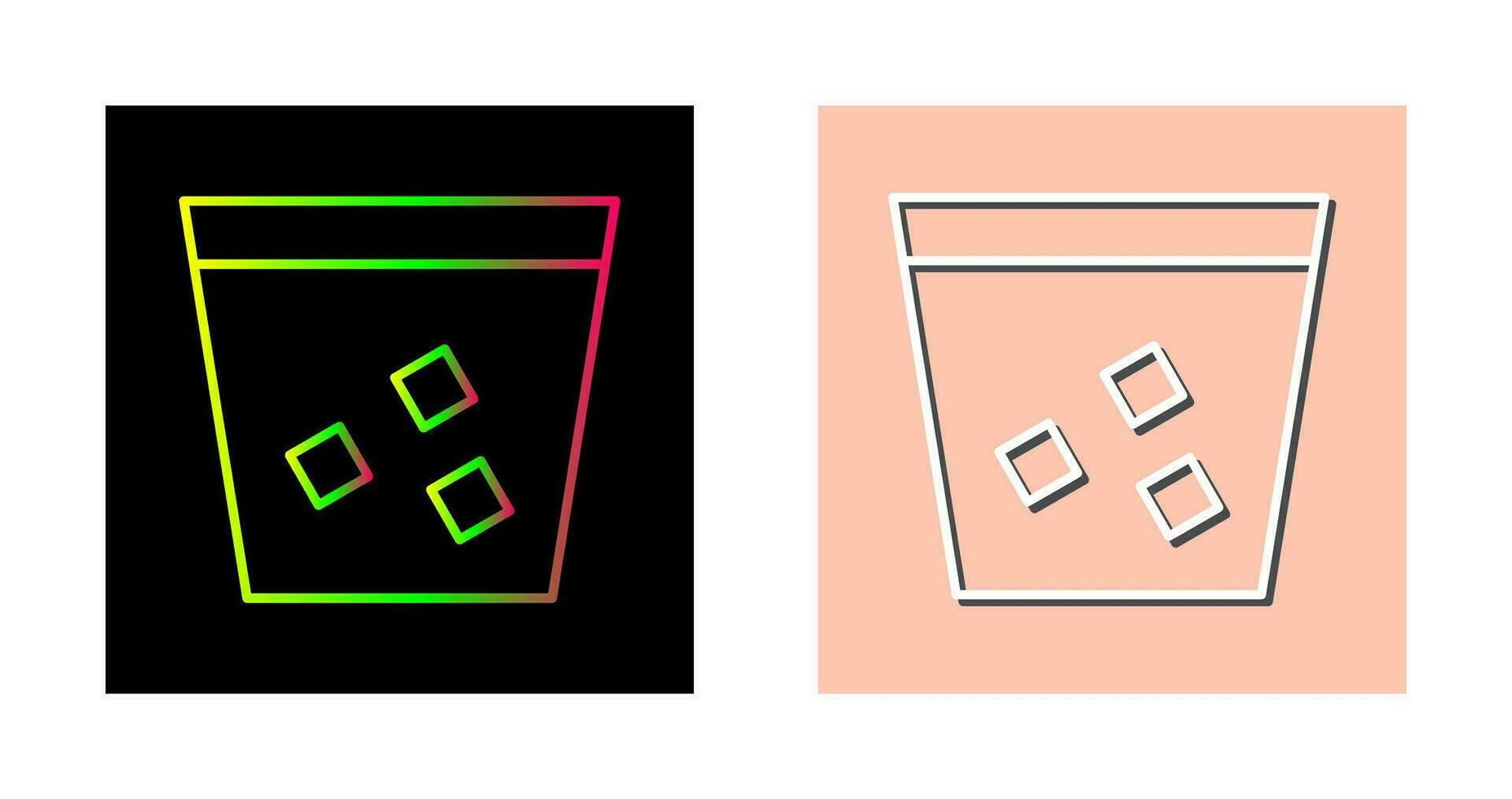 icono de vector de doble disparo único