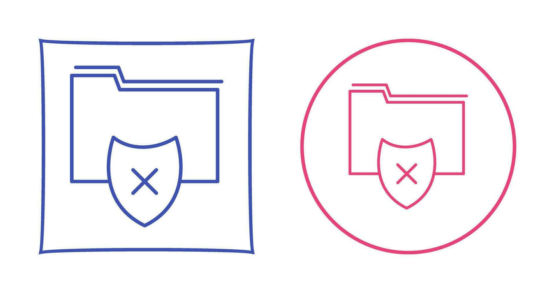 Vulnerable Folder Vector Icon