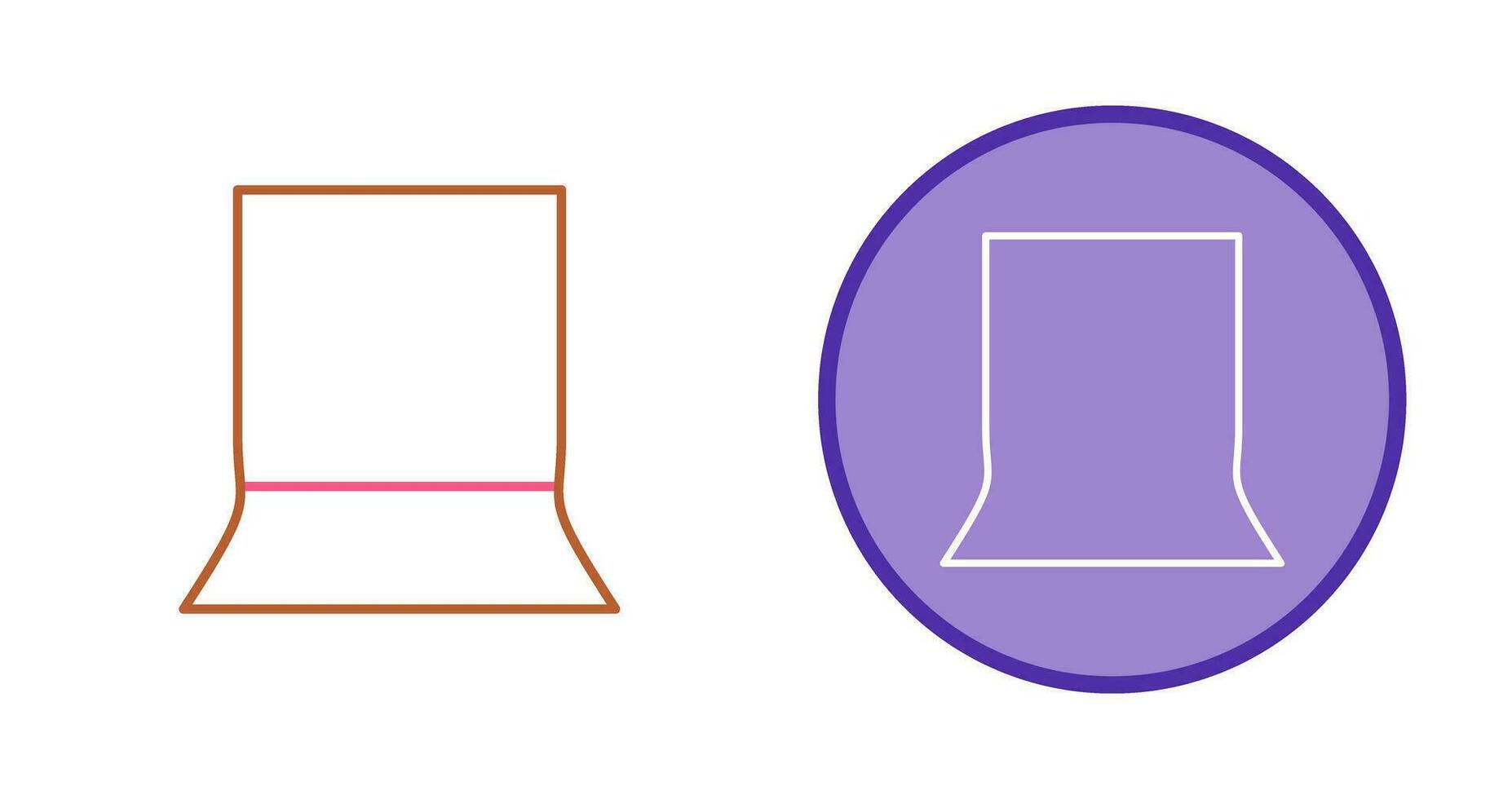 Unique Back Stand Vector Icon