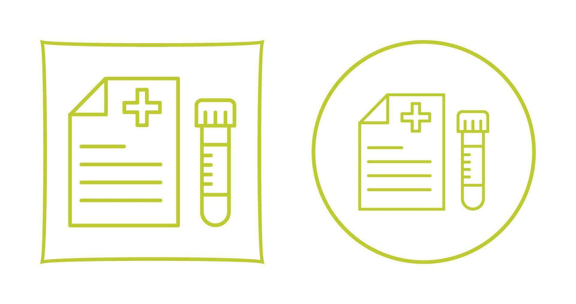 Blood Test Vector Icon