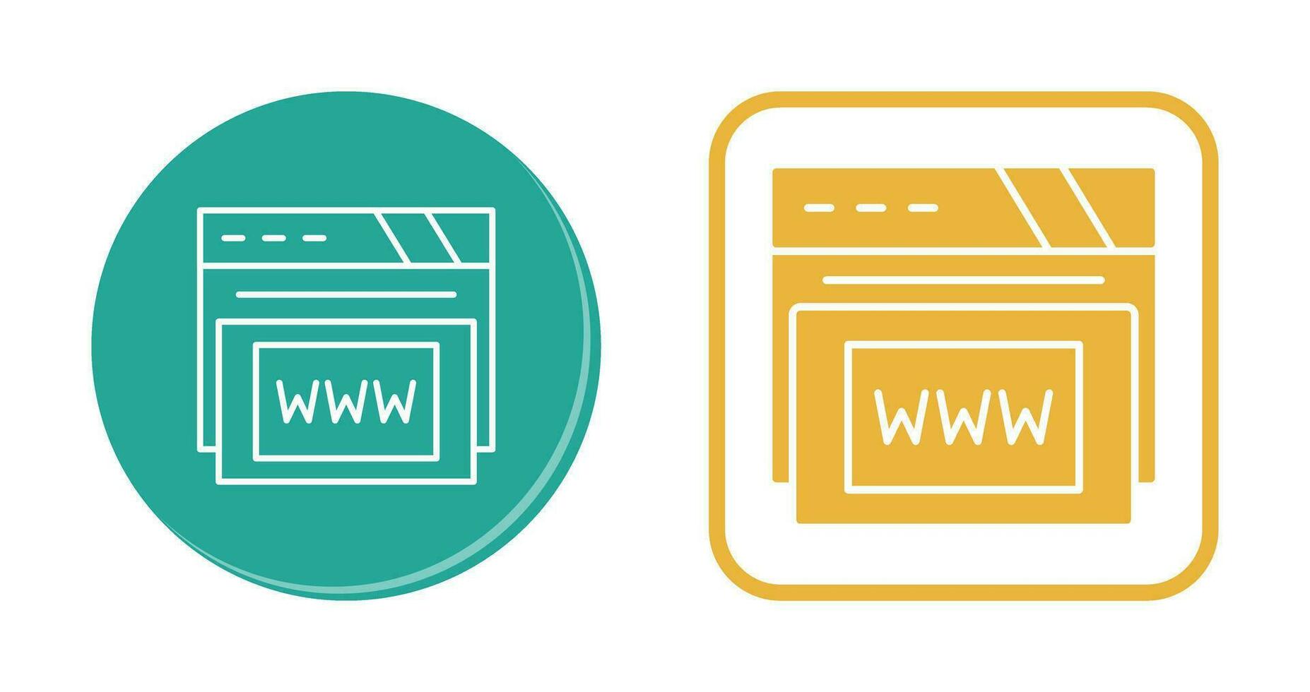 Www Vector Icon
