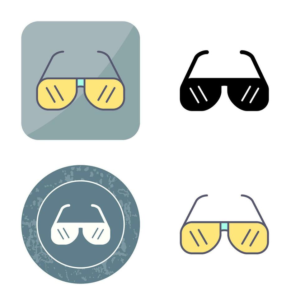 icono de vector de gafas de sol