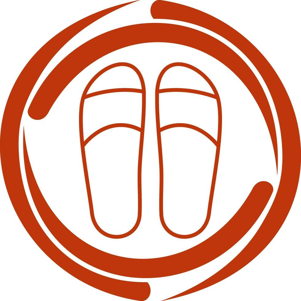 Slippers Vector Icon