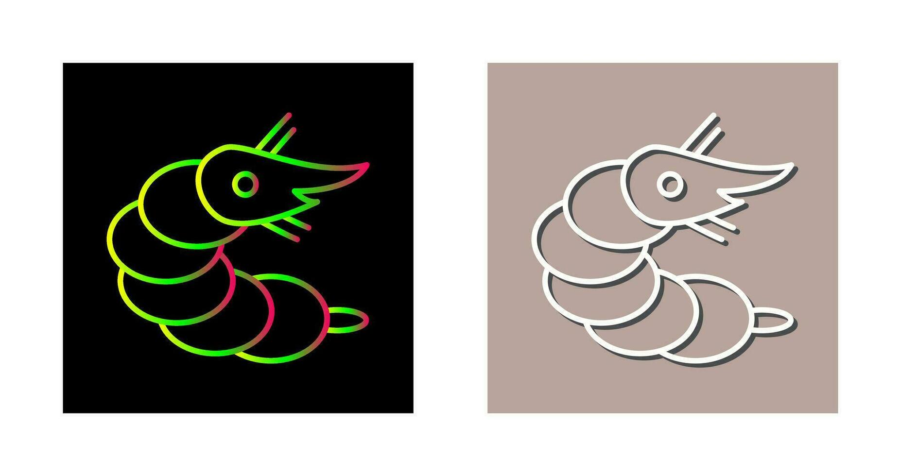 Shrimp Vector Icon