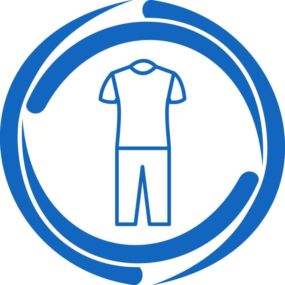 Pyjamas Suit Vector Icon