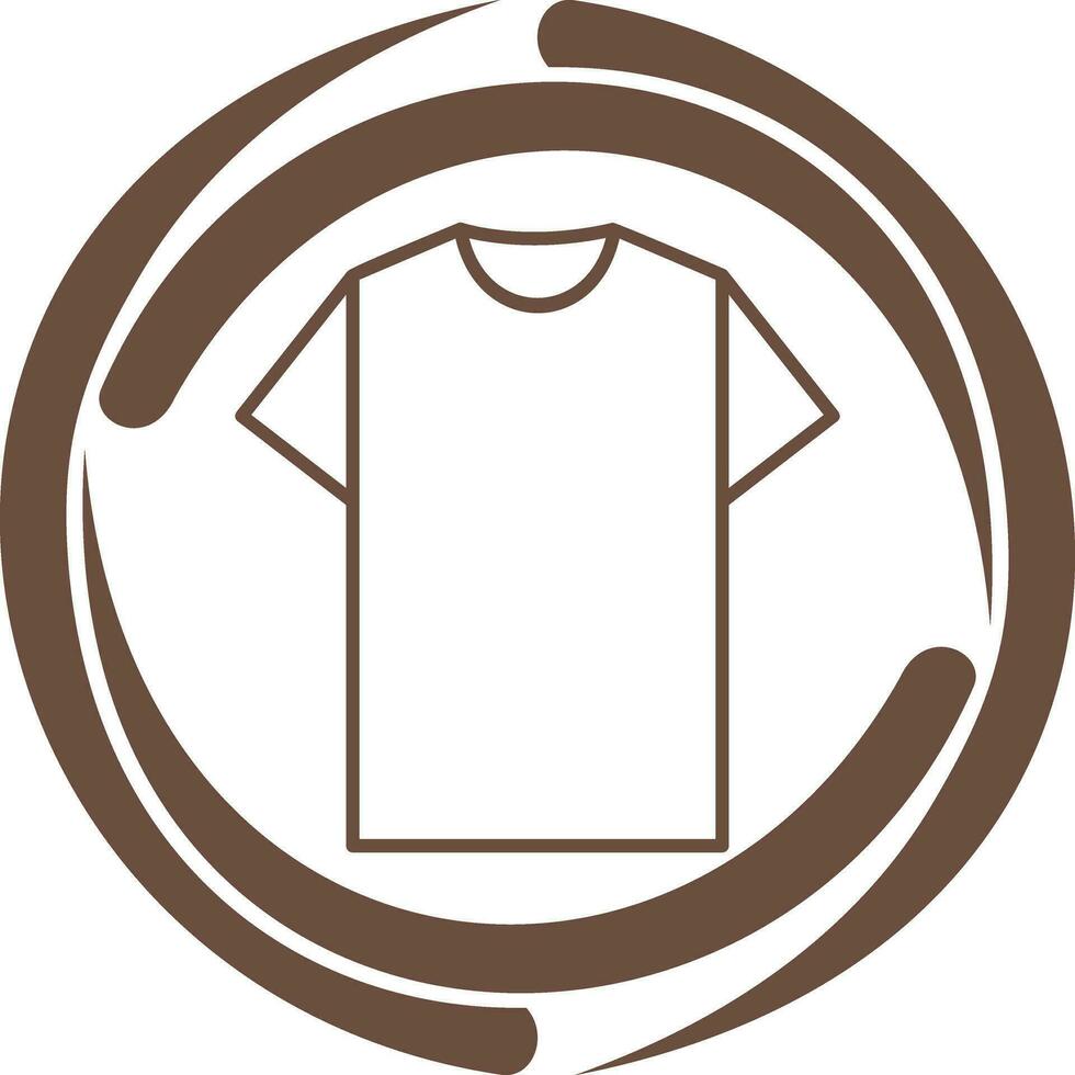 Plain T Shirt Vector Icon