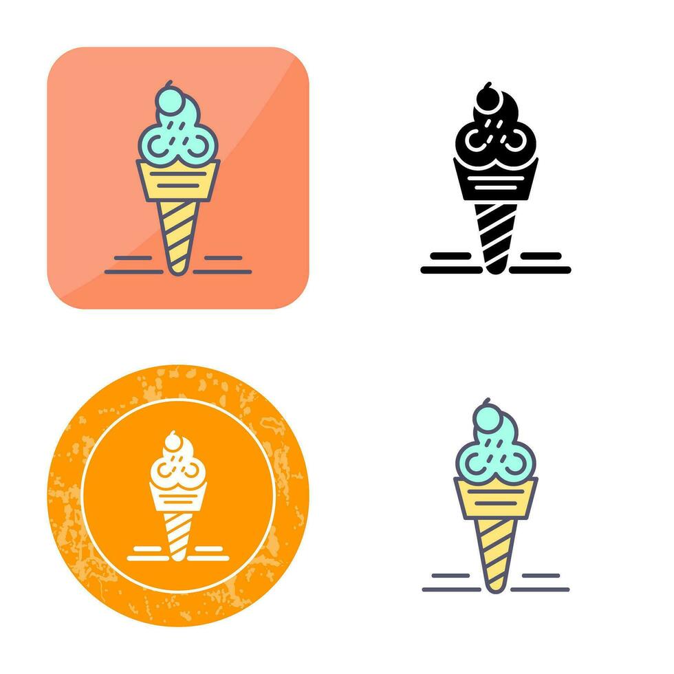 Ice Cream Vector Icon