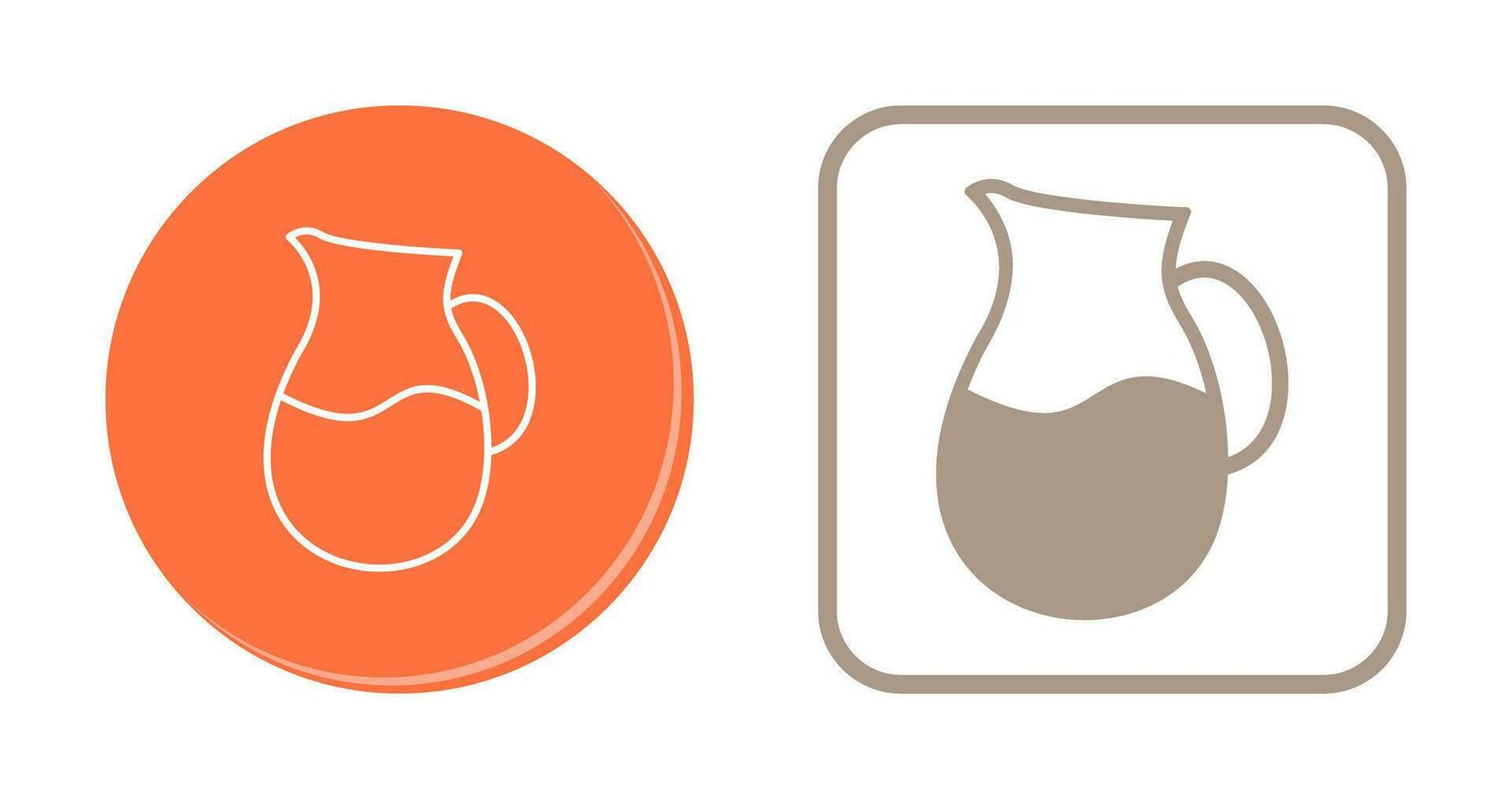 Milk Jug Vector Icon