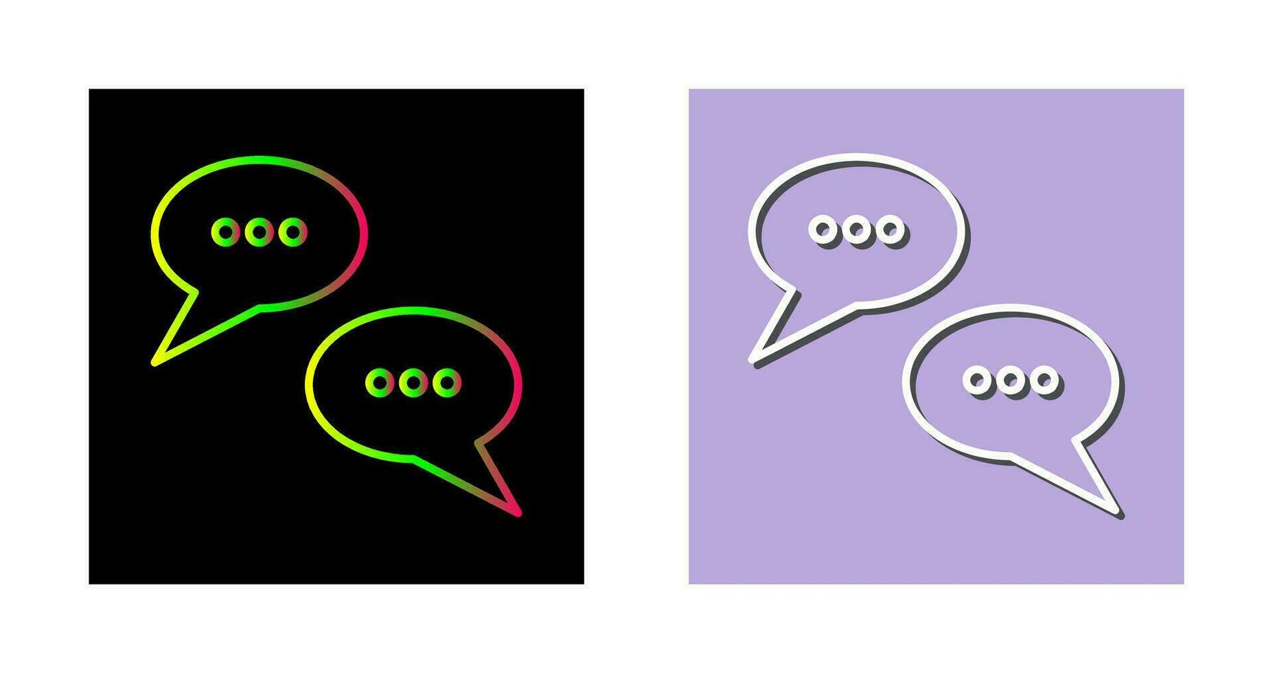 Conversation Bubbles Vector Icon