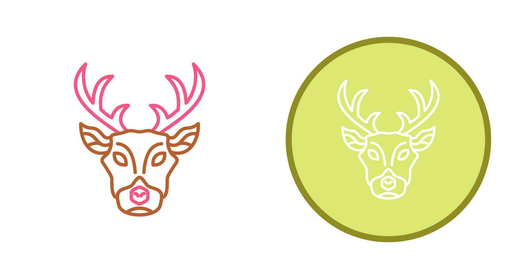 Deer Vector Icon