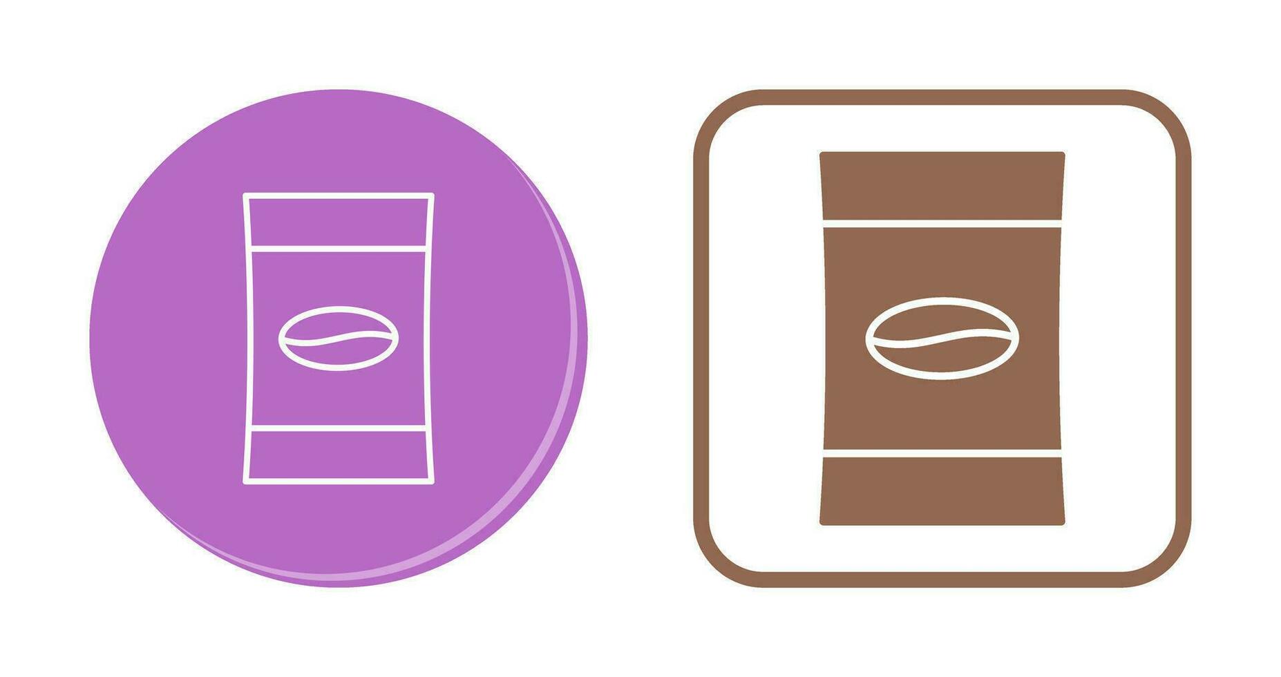 Coffee Packets Vector Icon