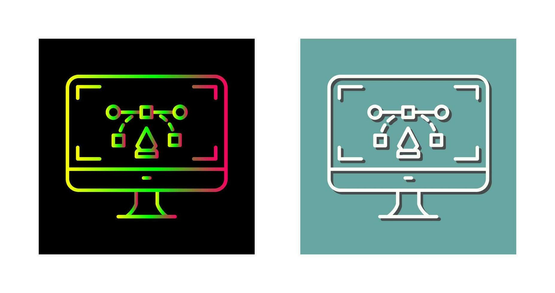 Desktop Vector Icon