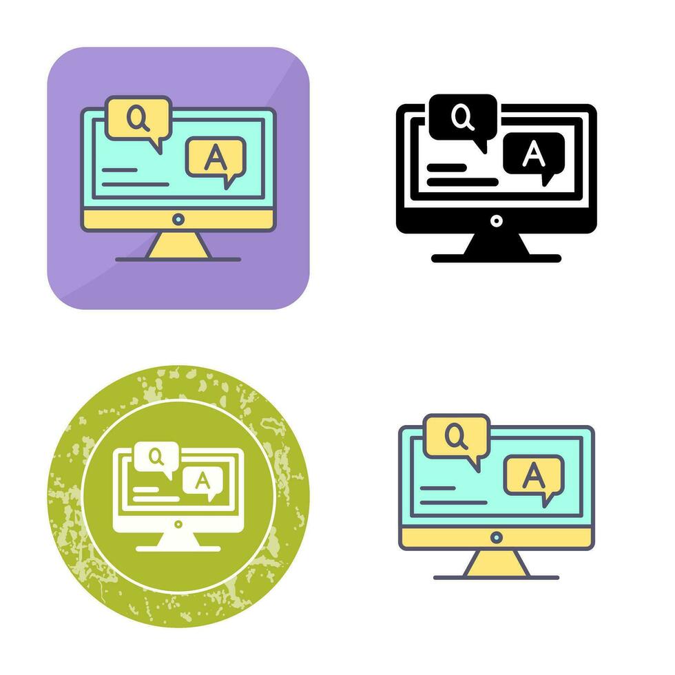 Faq Vector Icon