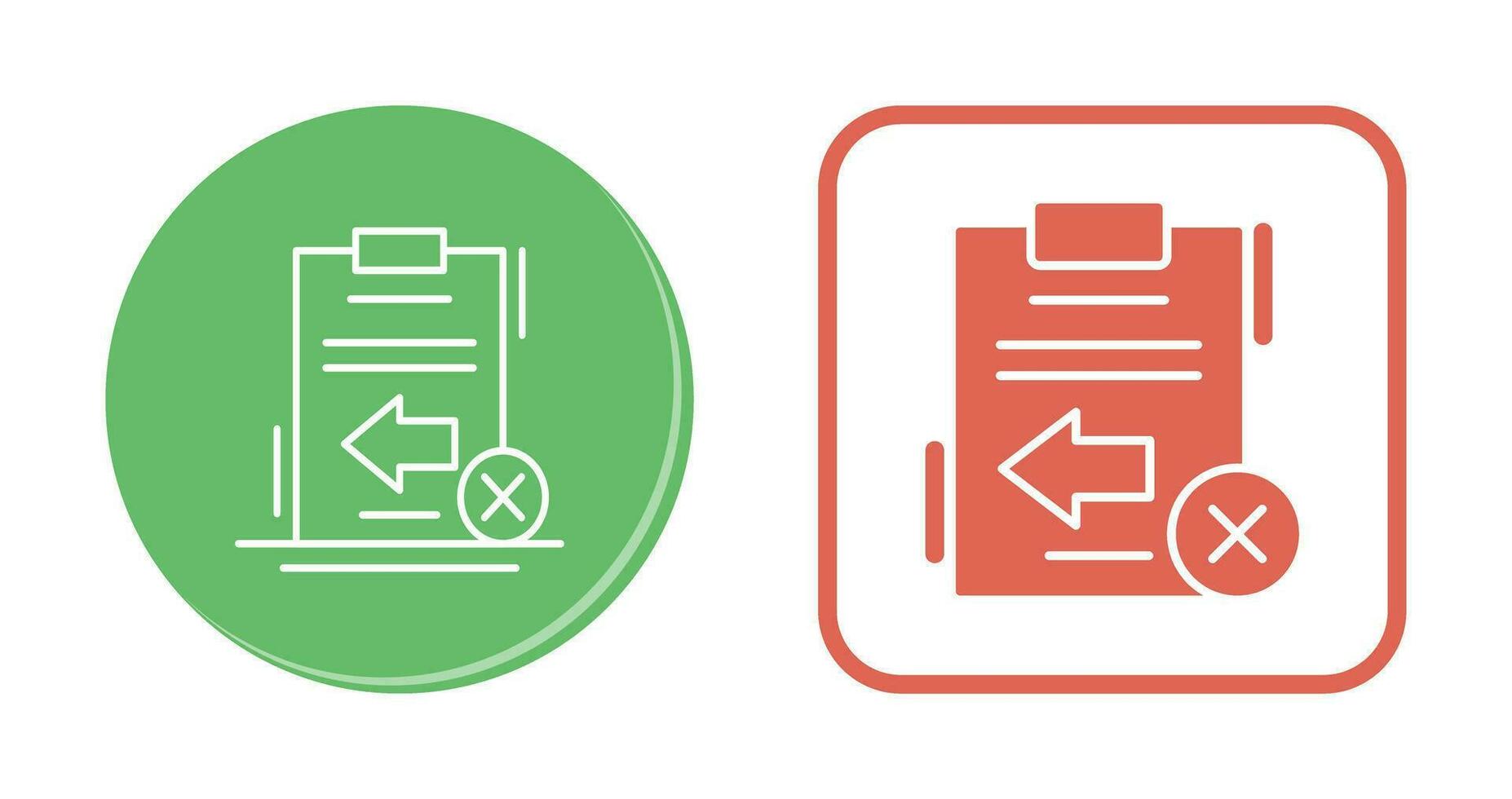 Return Failed Vector Icon