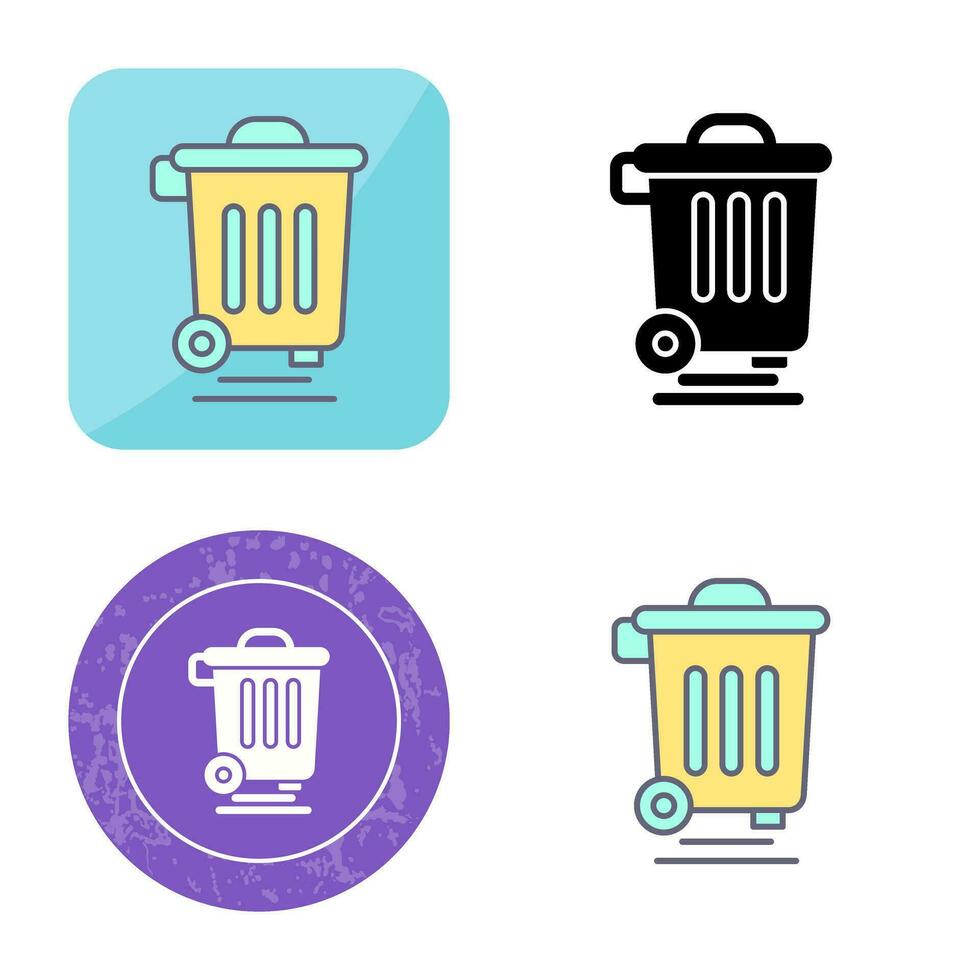 Dustbin Vector Icon