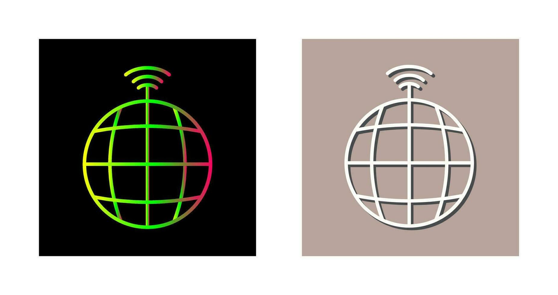 Global Signals Vector Icon