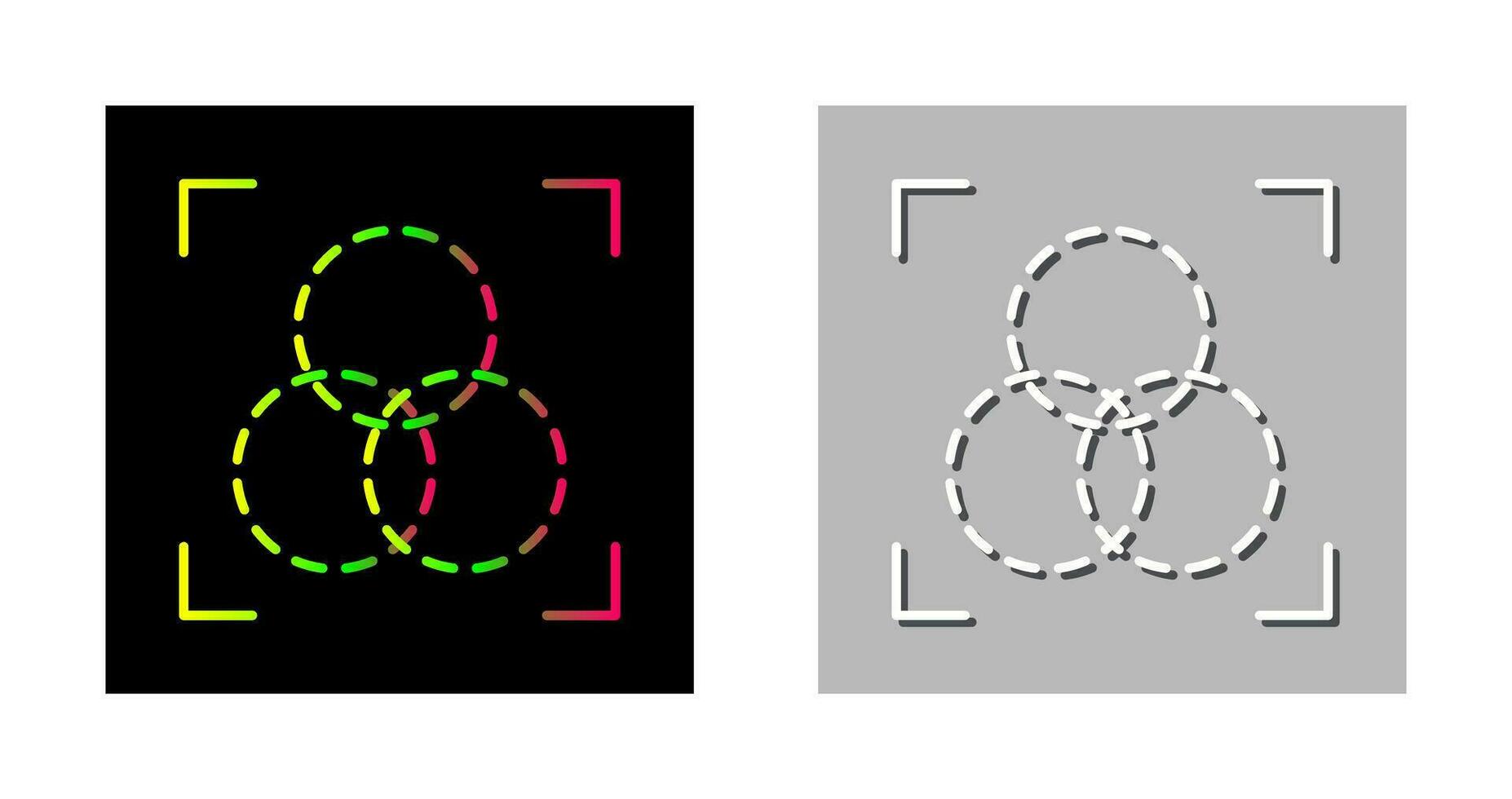 Intersection Vector Icon