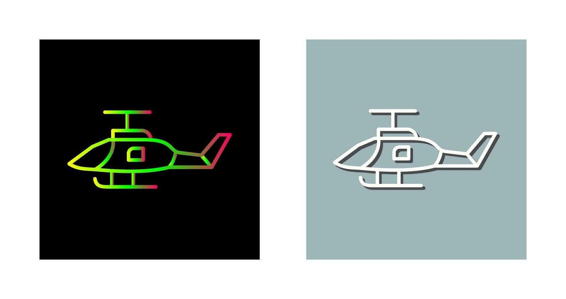 Military Helicopter Vector Icon