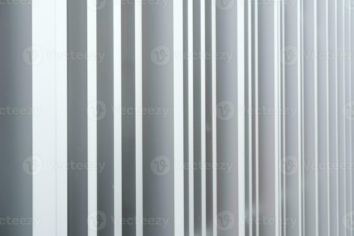 aluminium composite panels or cladding with perforated sheets on modern building facade, Abstract architecture background concept. photo