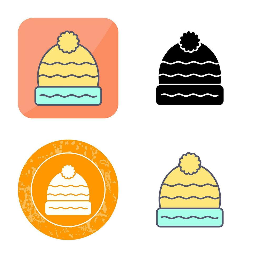 Winter Hat Vector Icon