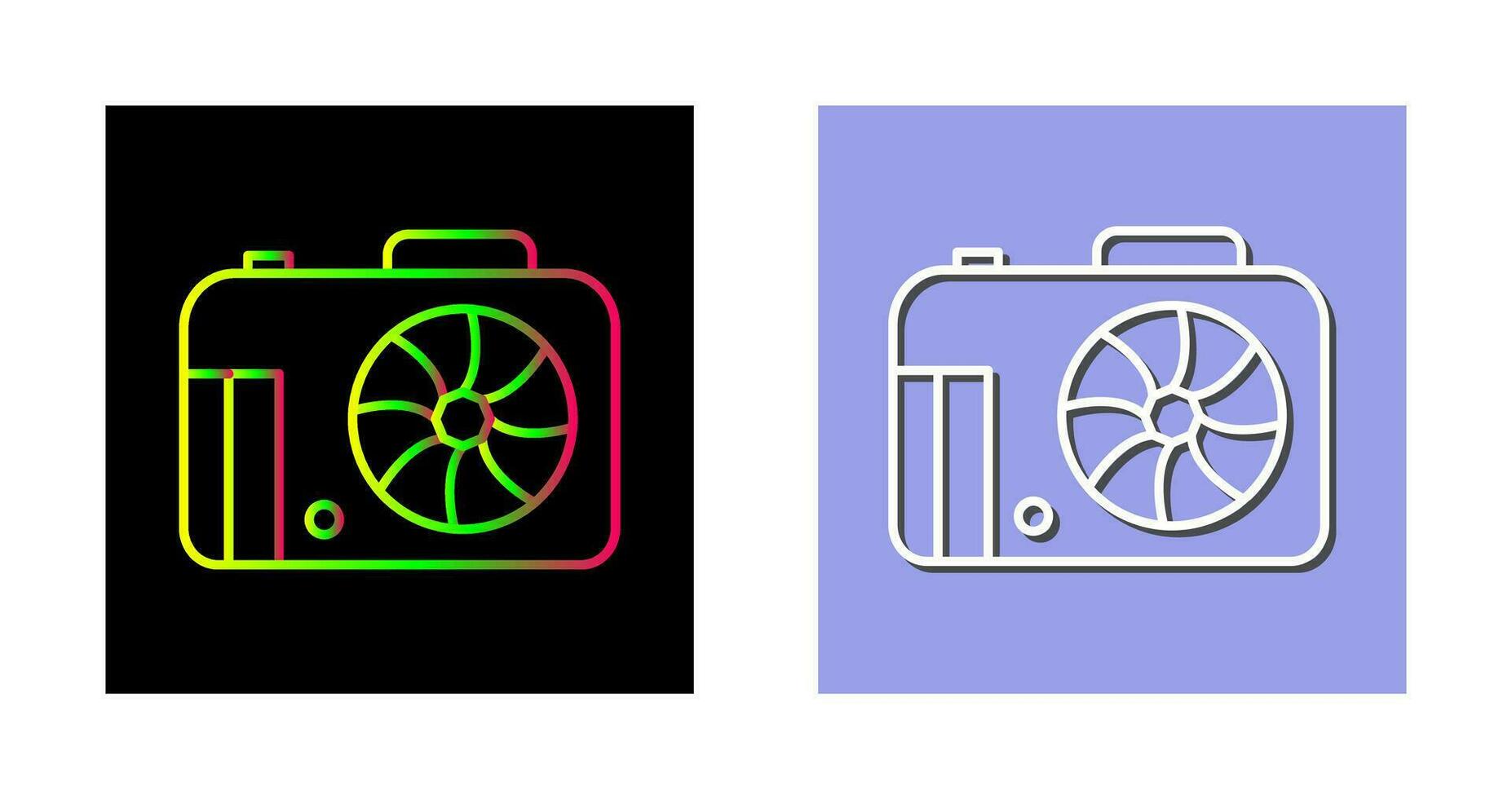 Unique Camera Vector Icon