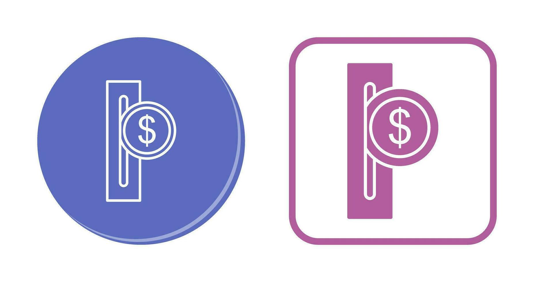 Slot for Coins Vector Icon