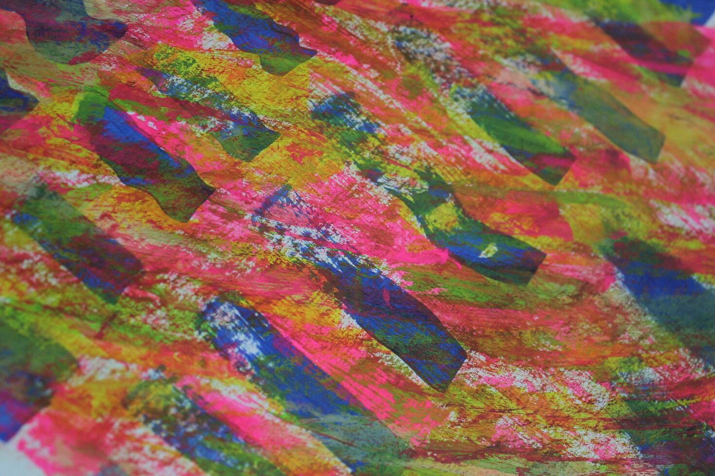 Colorful hand drawn paint splatter pattern surface, Seamless paint pattern surface background, Abstract paint splatter photo