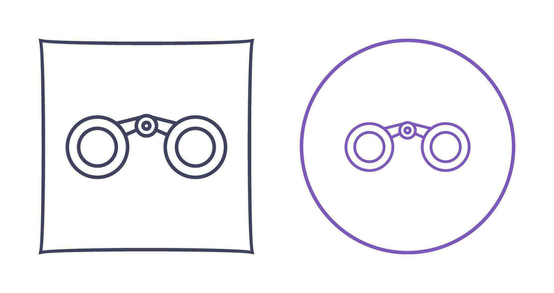 Binoculars Vector Icon