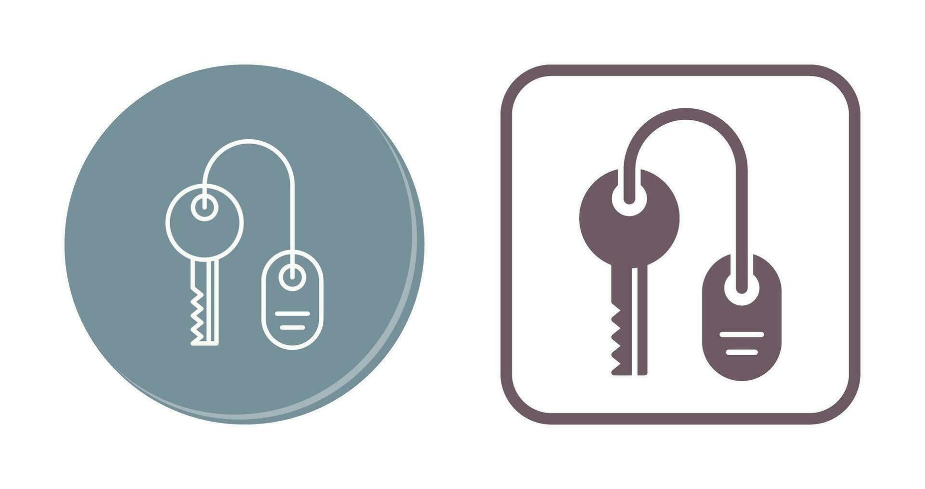 Room key Vector Icon