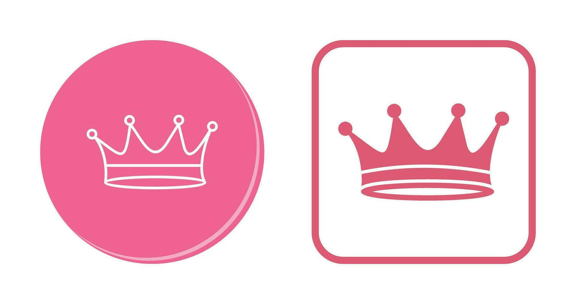 King Crown Vector Icon