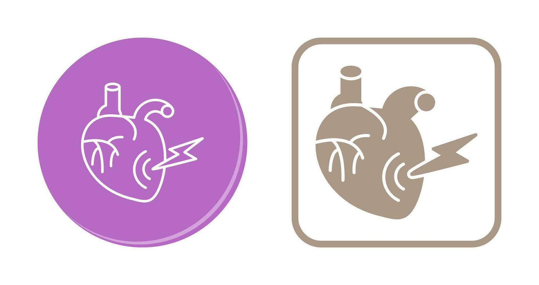 Heart Attack Vector Icon