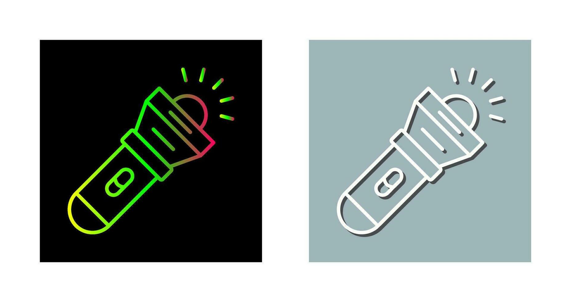 Flashlight Vector Icon