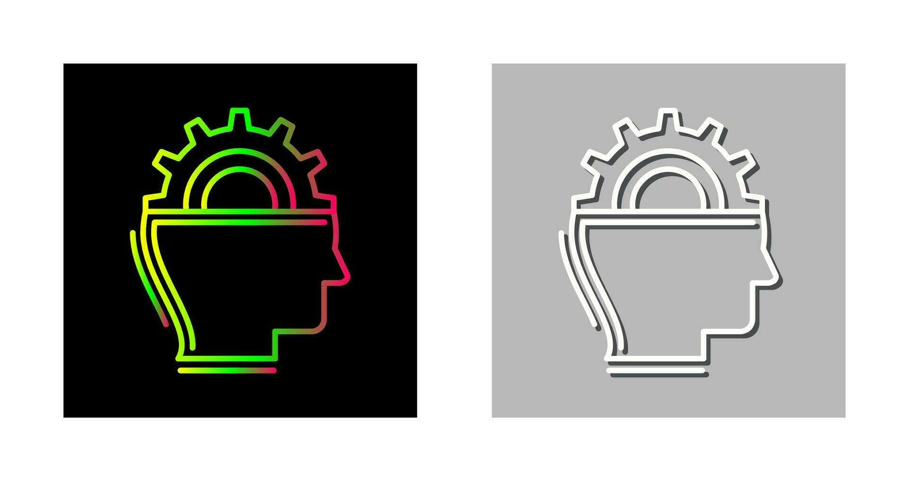 Machine Learning Vector Icon