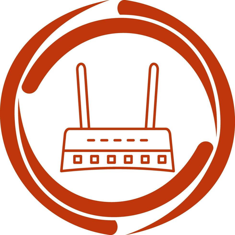 Router Vector Icon
