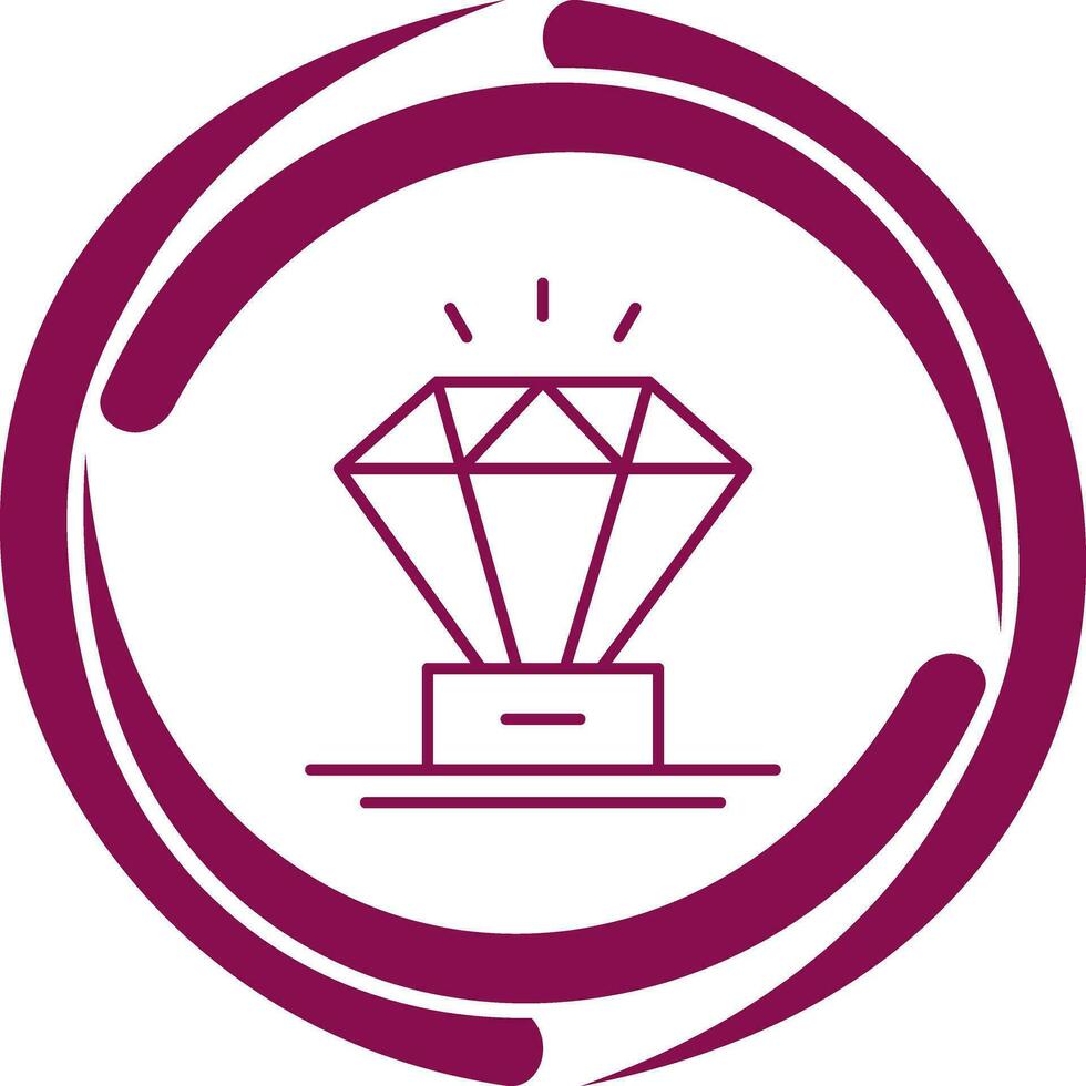Diamond Vector Icon
