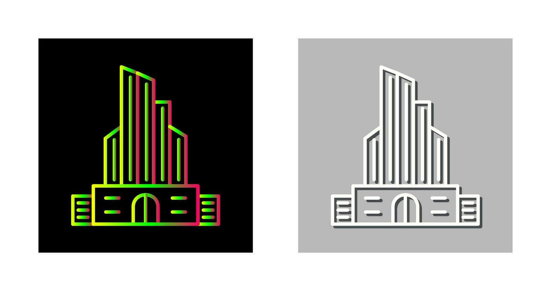 Office Building Vector Icon