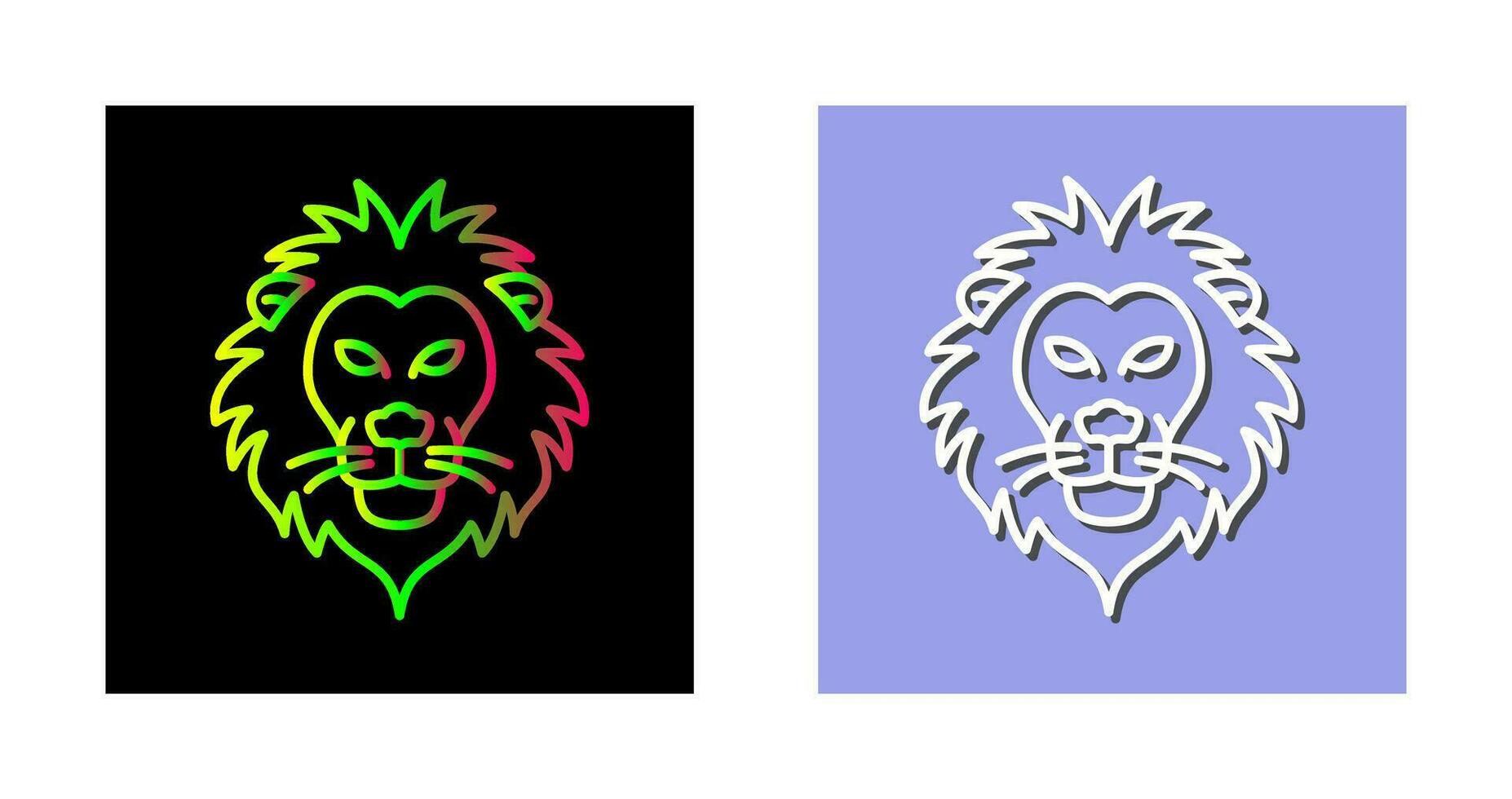 Lion Vector Icon