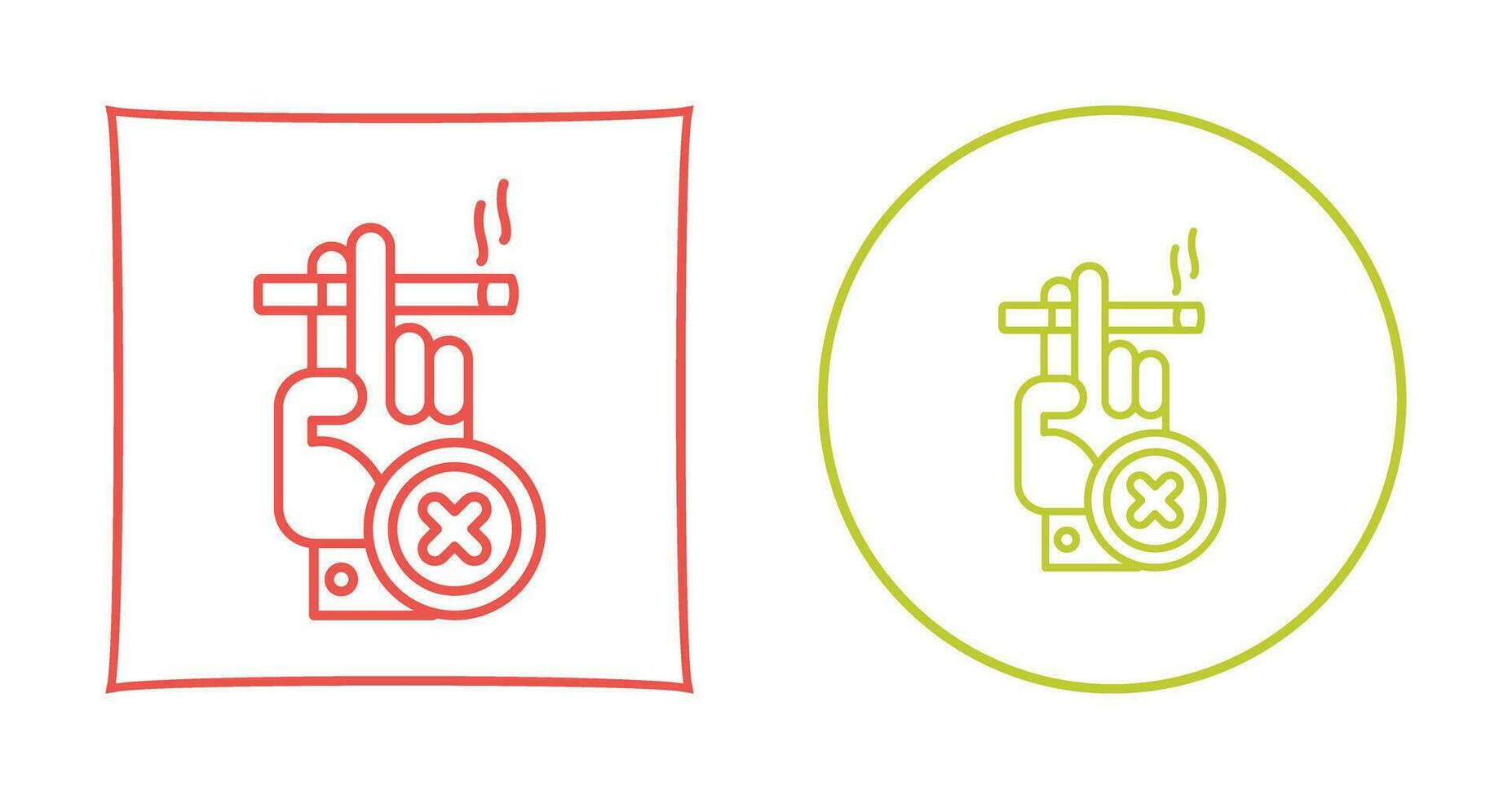 Quit Smoking Vector Icon